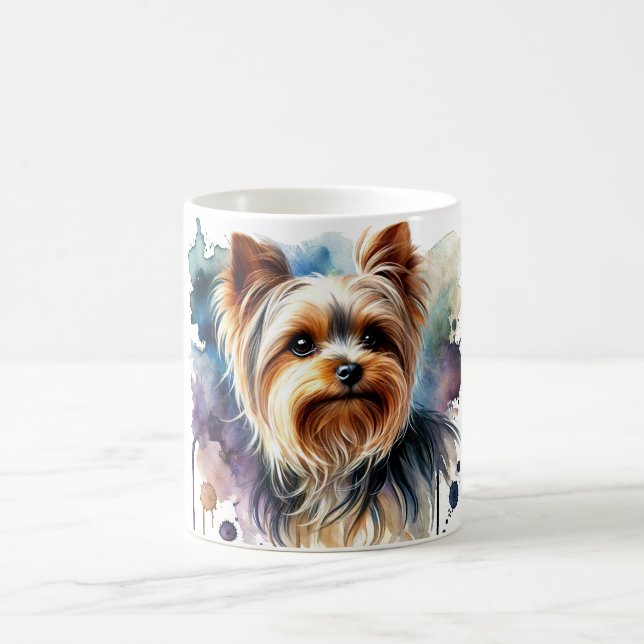🐾 Amateurs de Yorkie, cette Mug est pour vous! 🐾 (Centre)