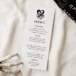 Amateurs jusqu'à la mort Skeletons & Menu Rose<br><div class="desc">Cette suite de style gothique réunit deux amoureux jusqu'à la mort. Rose accent ce design élégant et unique!</div>