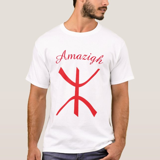 Amazigh design T-Shirt for men  (Devant)