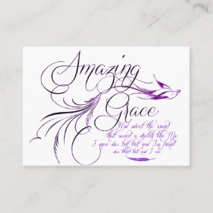 Amazing Grace partage Carte d'appel