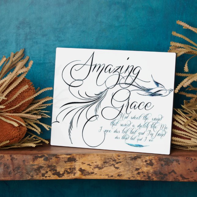 Amazing Grace Plaque (Côté)