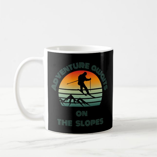 amazing skiing mug (Gauche)