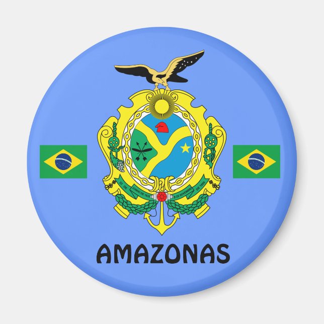 Amazonas, Brésil Magnet Imå das Amazonas (Devant)