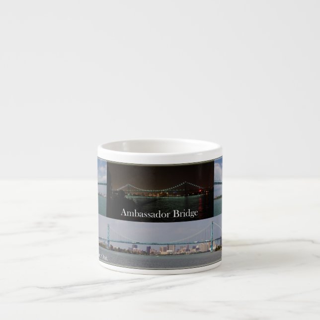 Ambassade Bridge multi pict espresso mug (Devant)