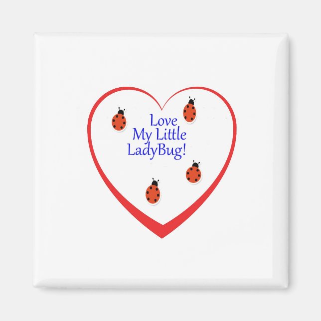 Ambers Lady Bug Magnet (Devant)