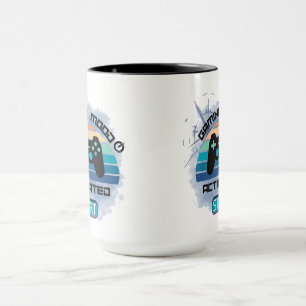 "Ambiance de jeu activée - Mug de café de joueur"