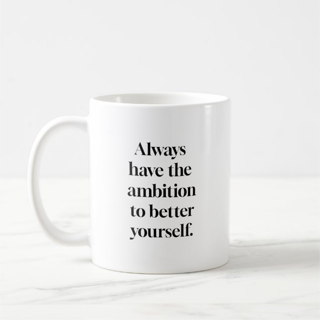 Ambition Mug (Gauche)