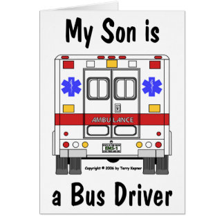 Ambulance de SME, fils de chauffeur de bus, carte