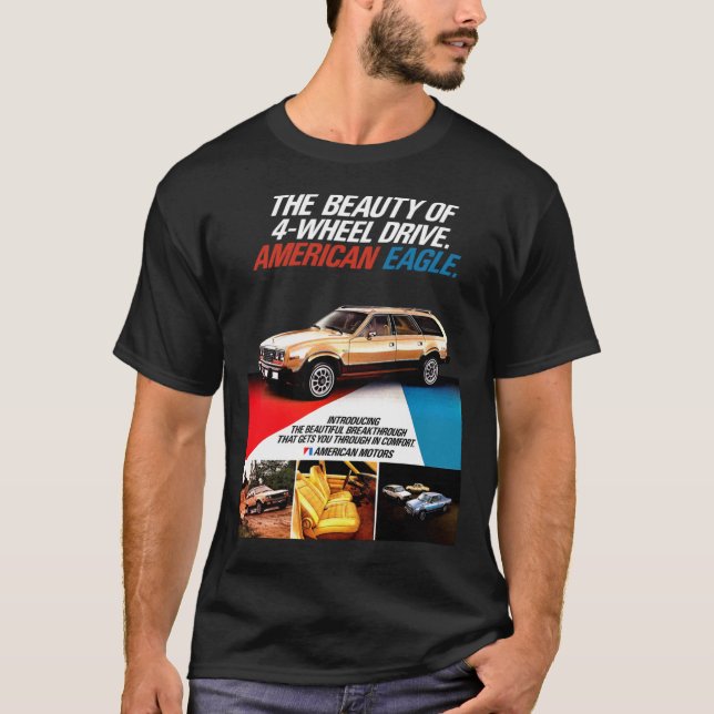 AMC EAGLE - T-Shirt classique pour les publicités (Devant)