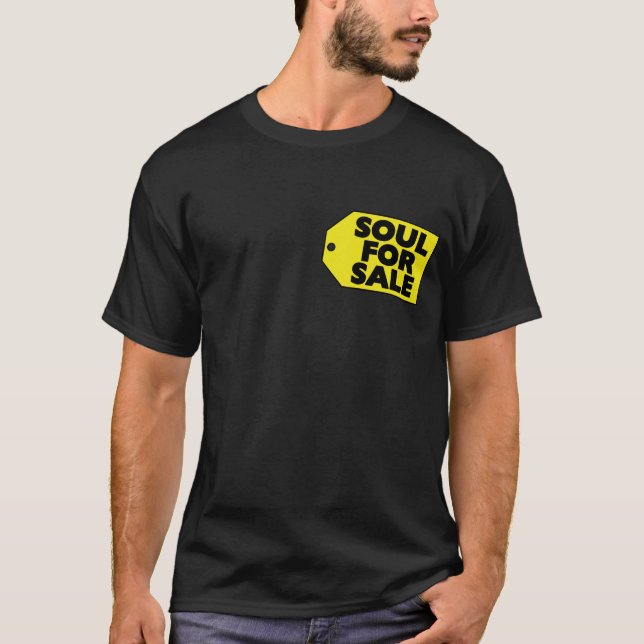 Âme à vendre le T-shirt de prix à payer (Devant)