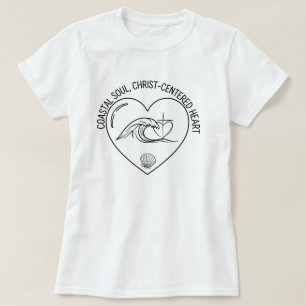 Âme Côtière, Cœur Centré sur le Christ – T-shirt p