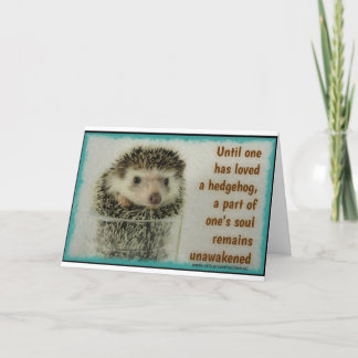 Âme non éveillée - Carte d'anniversaire