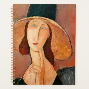 Amedeo Modigliani - Jeanne Hebuterne en grand Casq