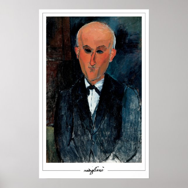 Amedeo Modigliani Zedign Art Poster #16 (Devant)
