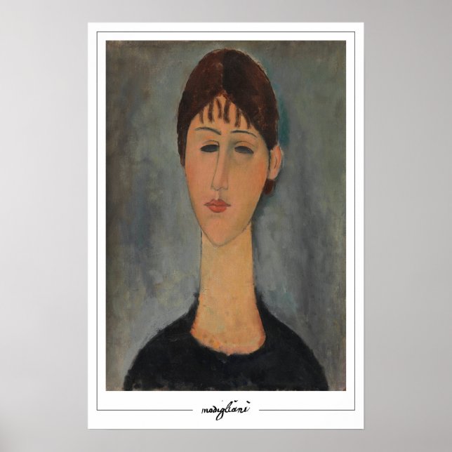 Amedeo Modigliani Zedign Art Poster #353 (Devant)