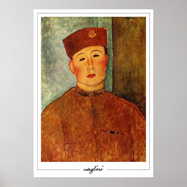 Amedeo Modigliani Zedign Art Poster #57 (Devant)