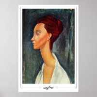 Amedeo Modigliani Zedign Art Poster #70
