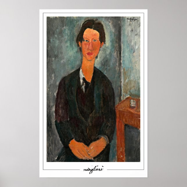 Amedeo Modigliani Zedign Art Poster #9 (Devant)