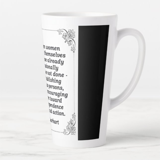 Amelia Earhart Sisdom Mug (Droite)