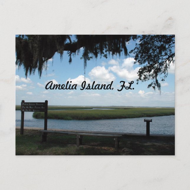 Amelia Island, FL carte postale (Devant)