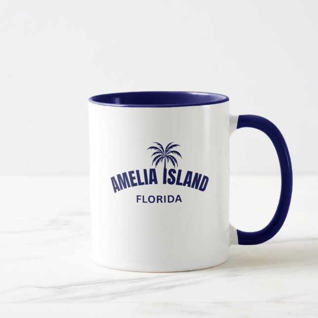 Amelia Island Florida Café Mug (Droite)