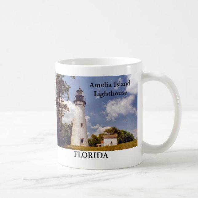 Amelia Island Lighthouse, Floride Mug (Droite)