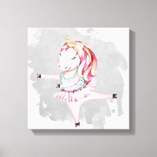 Amelia la licorne ballerine Toile imprimée
