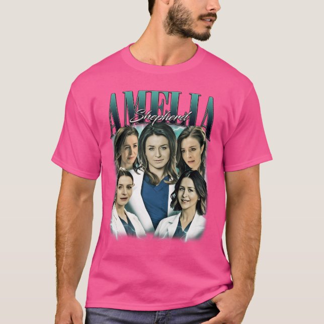 Amelia Shepherd Bootleg Vintage Tshirt (Devant)