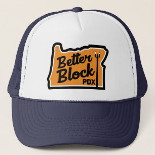 Améliorez le casquette de camionneur de logo du