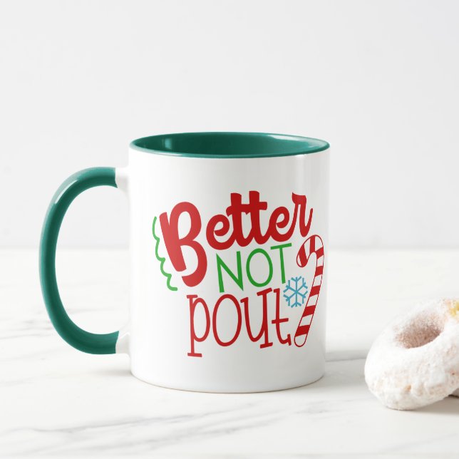 Améliorez pas la tasse d'art de mot de vacances de (Avec donut)