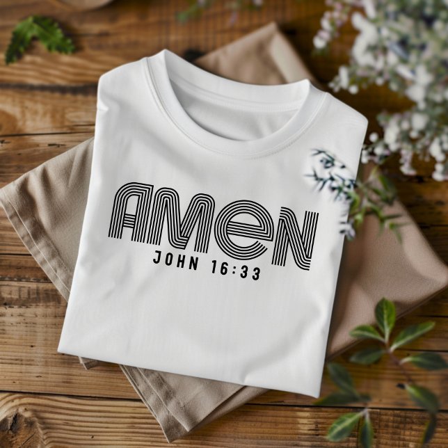 Amen for Men and Women Christian T-Shirt (Créateur téléchargé)