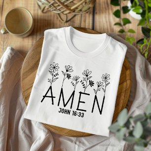 Amen for Women and Children Christian T-shirt
