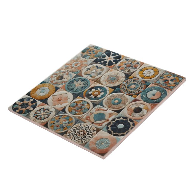 Aménagement artistique de carreaux décoratifs colo (Côté)