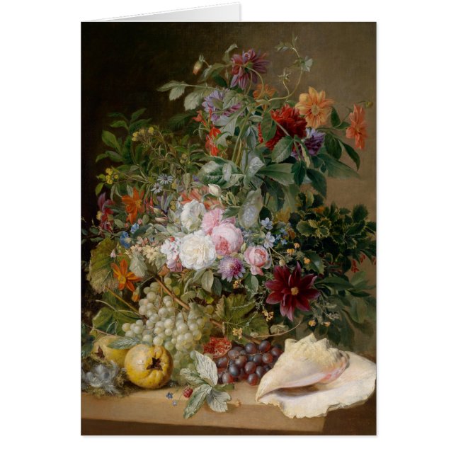 Aménagement des fleurs et coquillage (Devant)