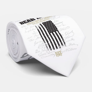 Amendement II - Droit aux armes d'ours - Cravate