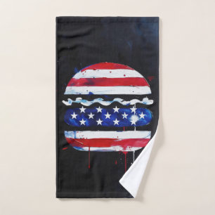 America Burger (Peinture noire n° 3)