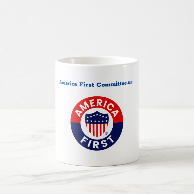 America First Commission Petite Mug de café (Centre)