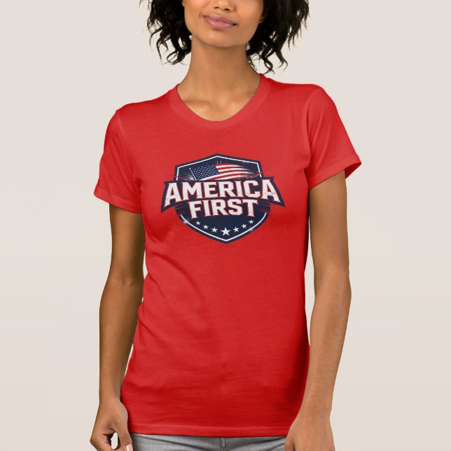 America First - T-Shirt (Devant)