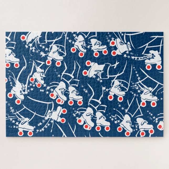 America on Wheels - Patinage Jigsaw Puzzle (Horizontal)