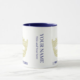 America Pageant Crown Nom personnalisé Mug