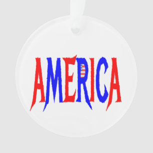 AMERICA USA Red White and Blue