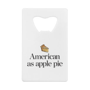 Américain comme tarte aux pommes