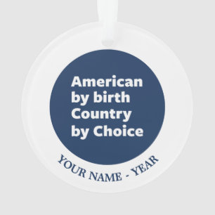 Américain par naissance, pays par choix