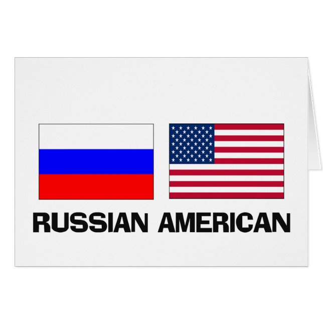 Américain russe (Devant horizontal)