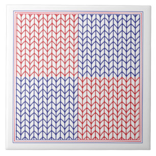 AMÉRICAIN Tissé Carreau de céramique 6x6 II