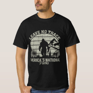 American Bigfoot ne laisse aucune trace T-shirt ho