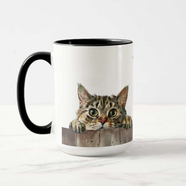 American Bobtail Cat Mug (Gauche)