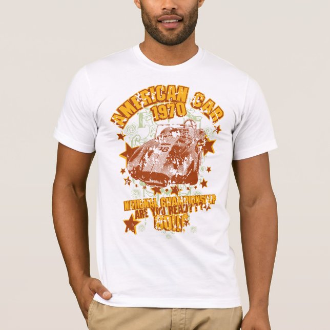American Car 1970 T-Shirt (Devant)