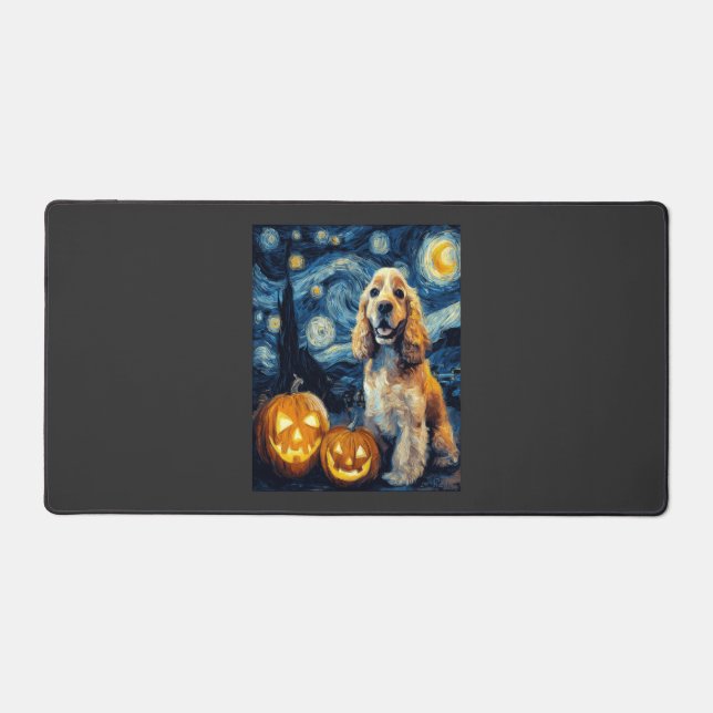 American Cocker Spaniel Chien Mignon Halloween Jac (Recto)