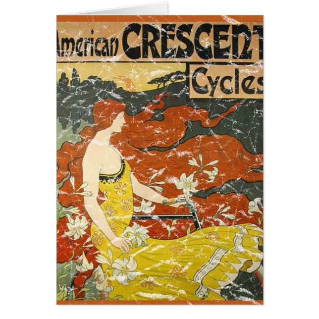 American Crescent Cycles - en détresse (Devant)